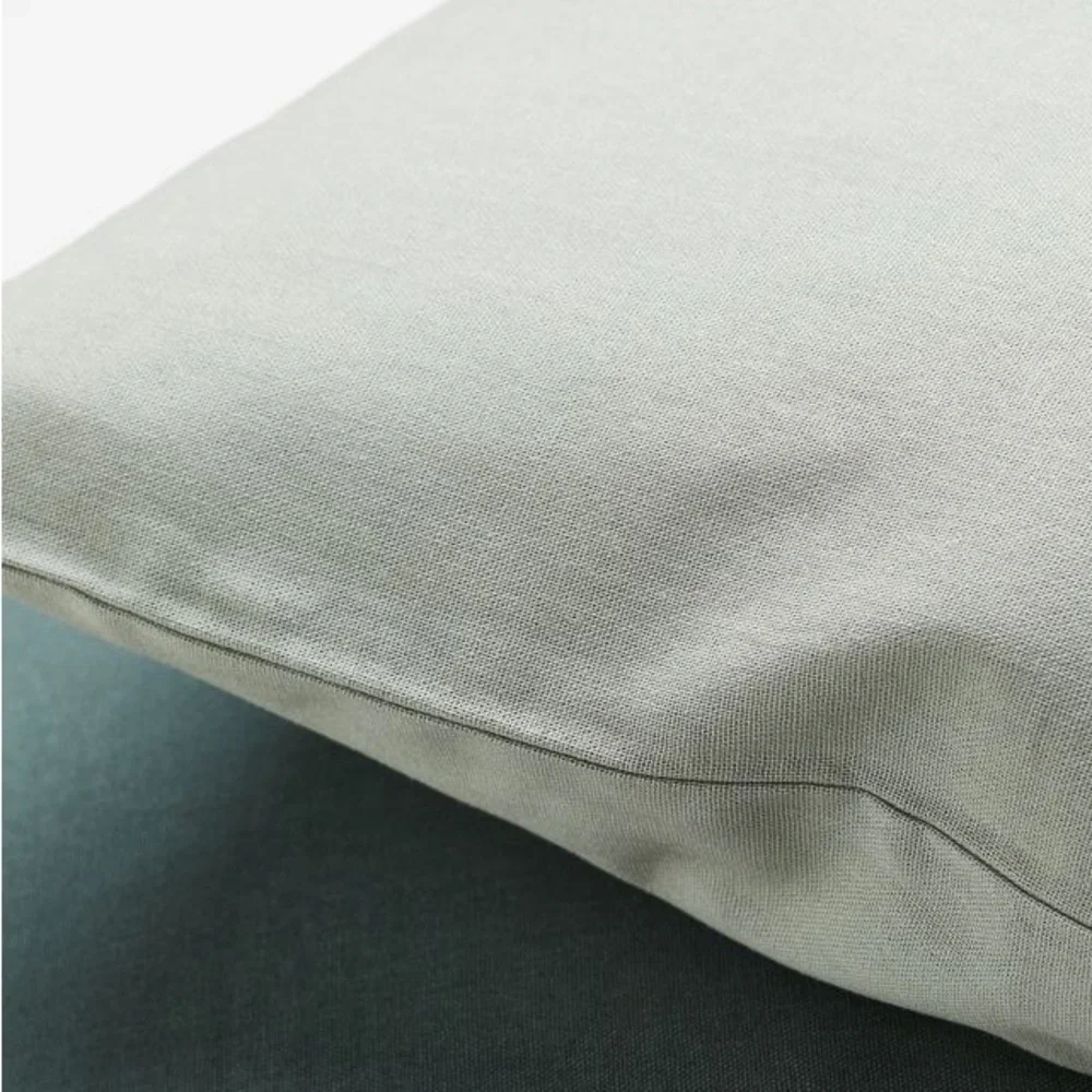 New West Elm (Set of 2) Sage Green Boho Throw Pillow Cover Case Sham 20